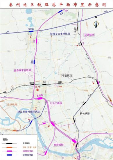 江苏：北沿江高铁站北移至黄桥引发关注