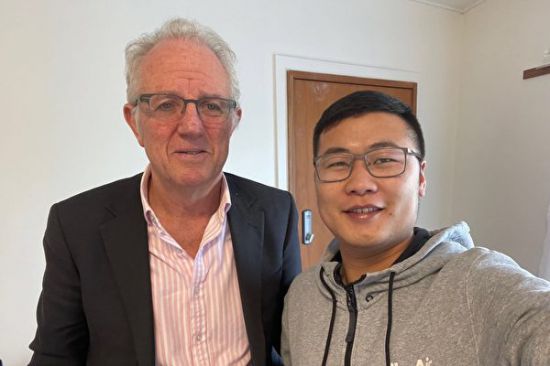 與紐西蘭國會議員見面 邢鑒吁關注中國人權