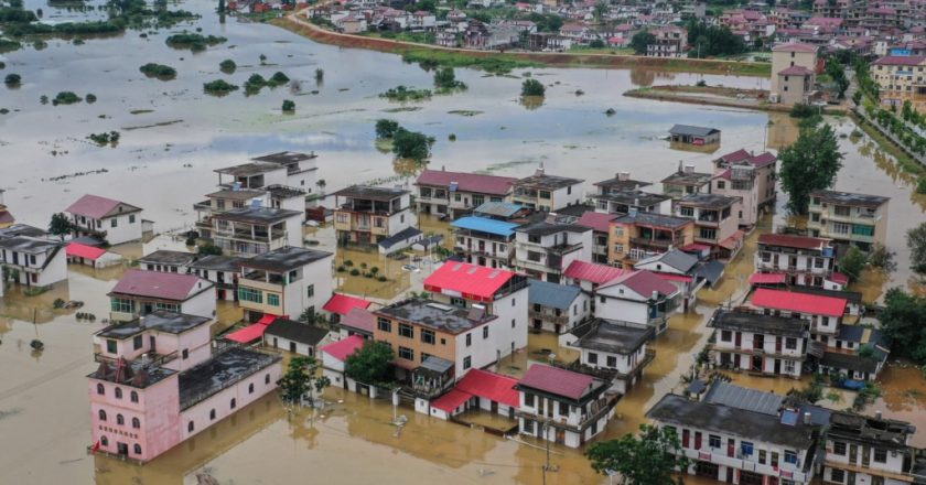 中國第三季度因自然災害造成的經濟損失激增