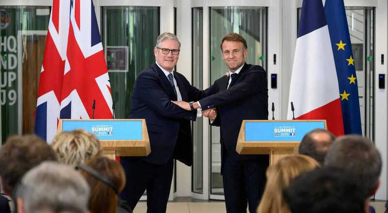 對俄釋強烈訊號！英法重啟防務合作 同意加強核嚇阻