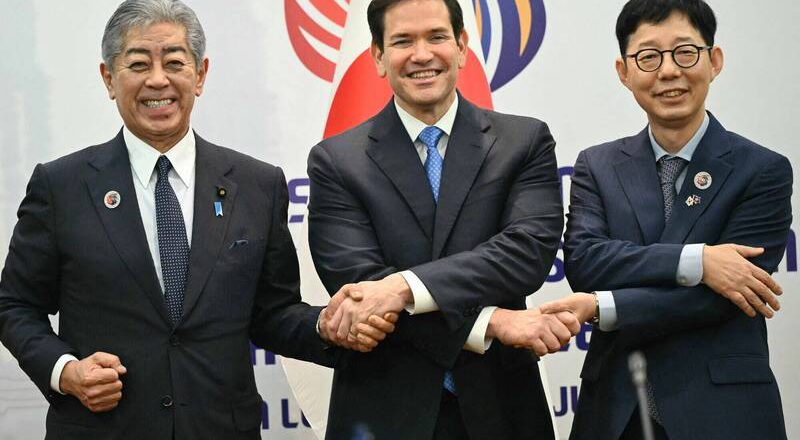 鞏固印太同盟！ 美日韓外長會晤 宣示強化多領域合作