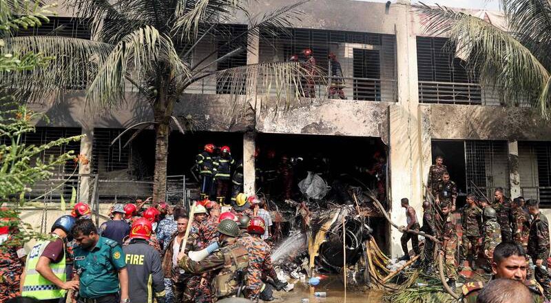 孟加拉軍機撞校園前「曾試圖轉向」 學生目睹好友當場慘死