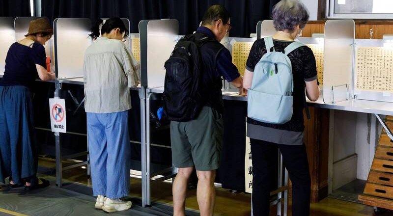 日本參議院選舉驚傳「偽造選票」 東京1投票所發現38張異常