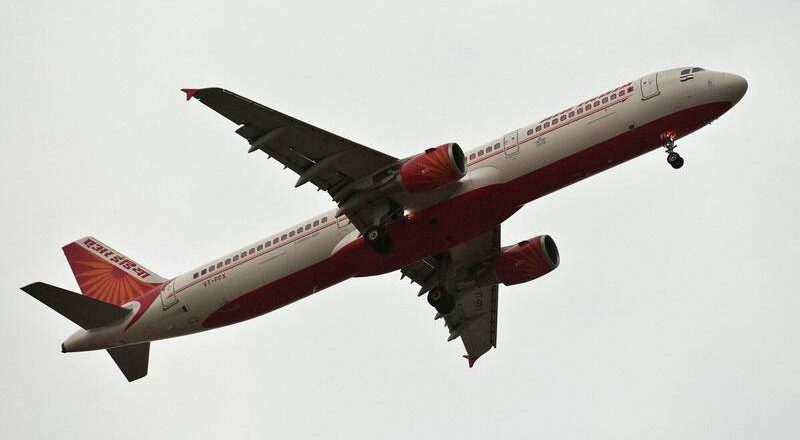 印度航空香港飛新德里空巴客機 驚傳降落後起火