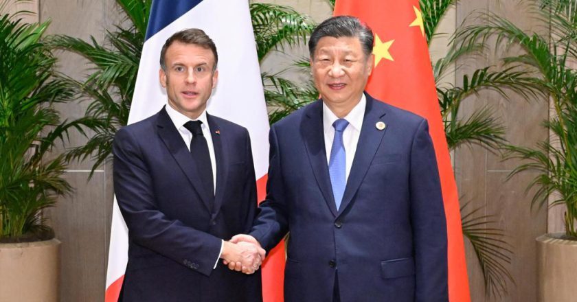 法國總統馬克宏 周三訪問中國大陸