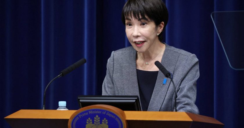 高市:中国是日本重要邻国 两国存在难题更应沟通