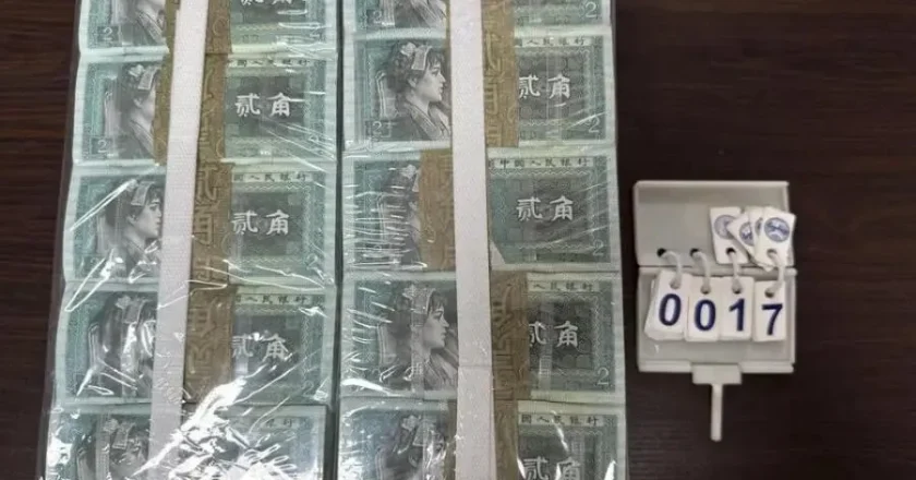 贪官名下赃物被拍卖：105捆绝版2元纸币