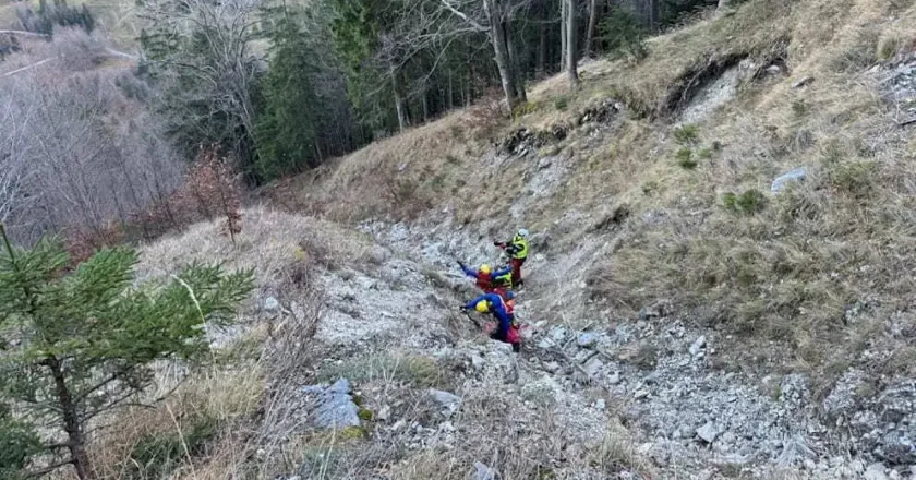 8名20岁左右中国游客德国登山遇险 当地出动直升机